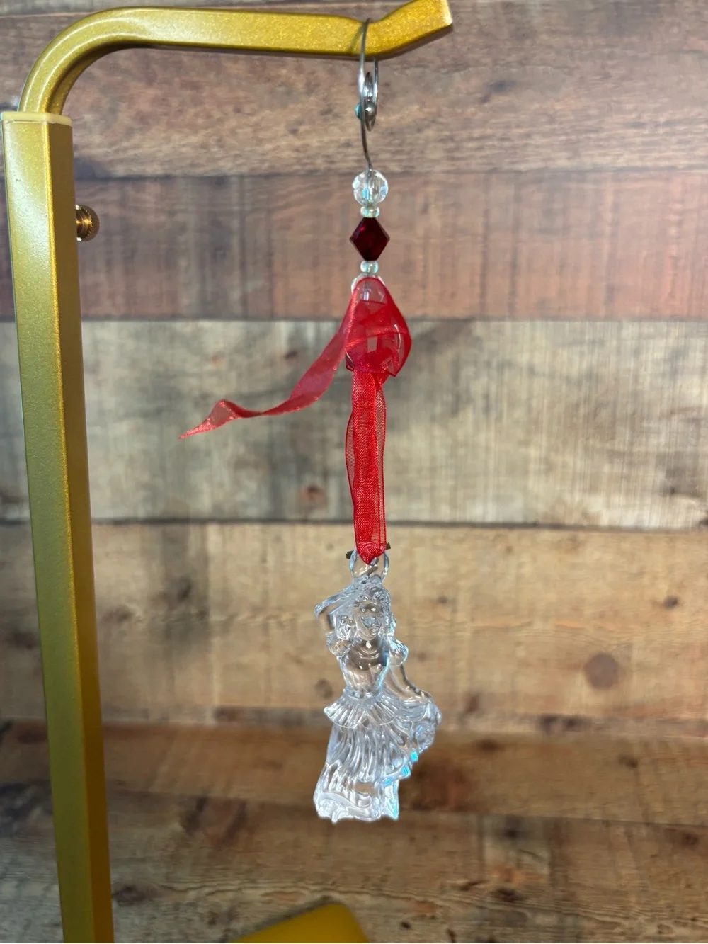 Waterford Crystal 12 Days of Christmas Ornament 9 Ladies Dancing 2003 W/Box